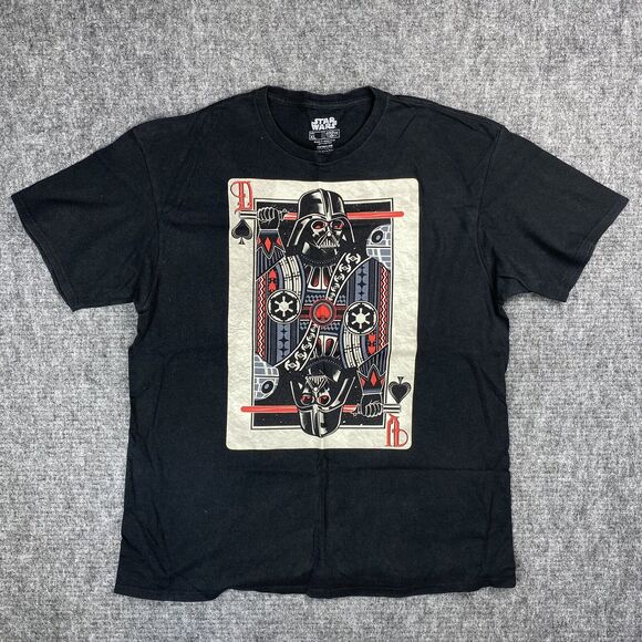 Star Wars Shirt Mens XL Darth Vader Deathstar Empire Lightsaber Fifth Sun - Picture 2 of 7